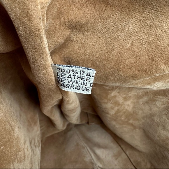 Patricia Nash Benvenuto Rivets Black Leather Tote Shopper Large - Picture 9 of 10